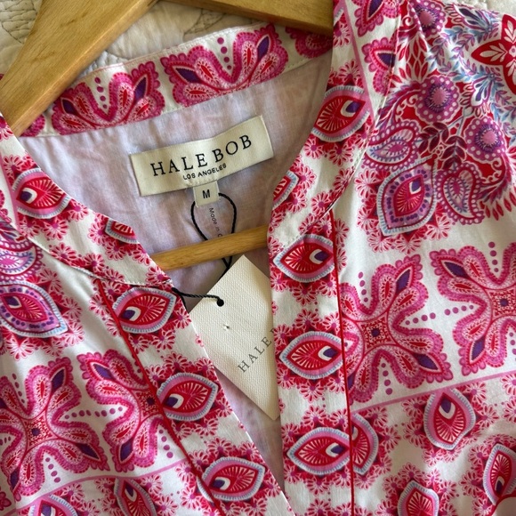 NWOT - Hale Bob - Leela Voile Maxi - Red - Picture 6 of 15